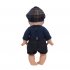 3-delig setje boy blauw ruit bretels