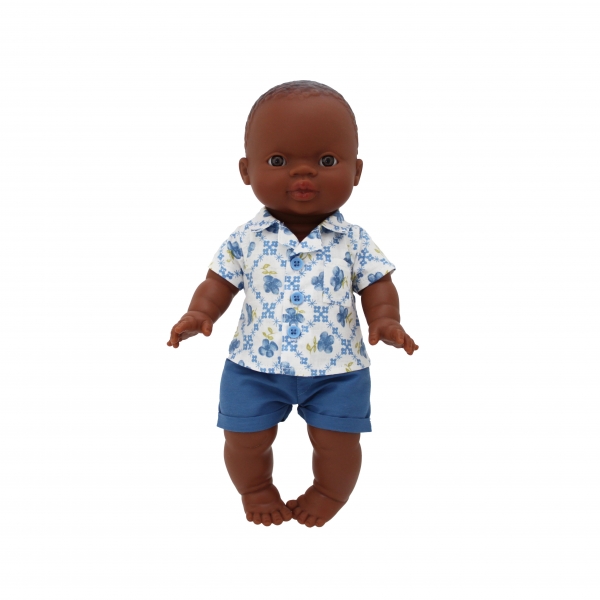 2-delig setje boy zomer blouse bloemen