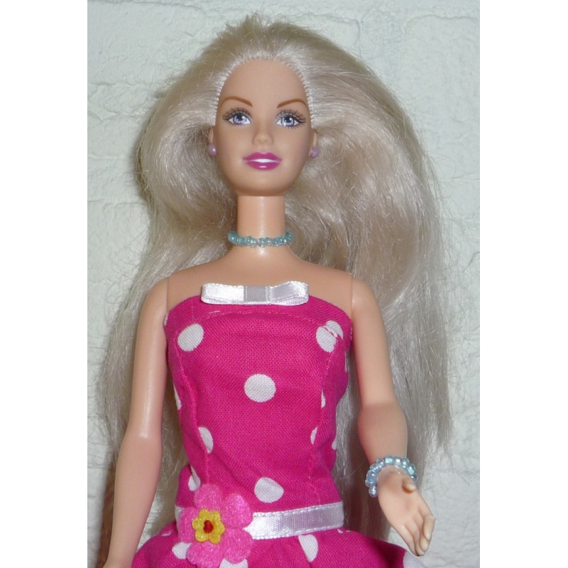 Licht blauwe ketting met armband