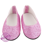 Glitter ballerina`s roze
