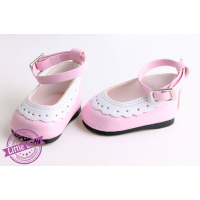 Roze schoenen met bandje