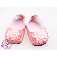 Oud roze ballerina`s