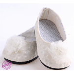 Witte ballerina`s