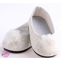 Witte ballerina`s