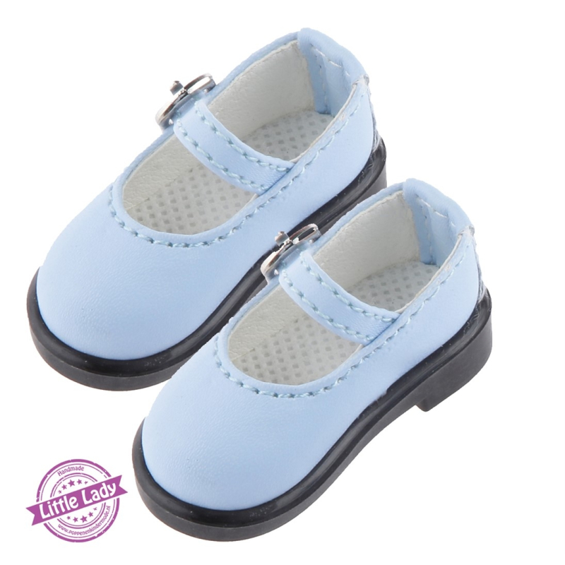 Blauwe schoentjes