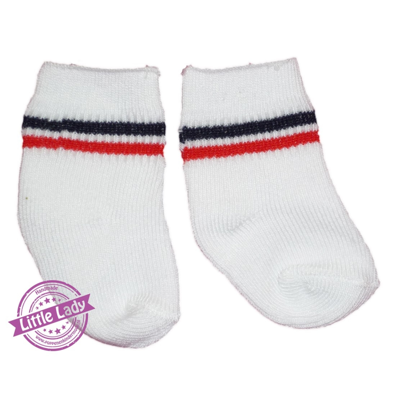 Sokjes met streep