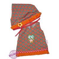 Jurkje met uil + bandana