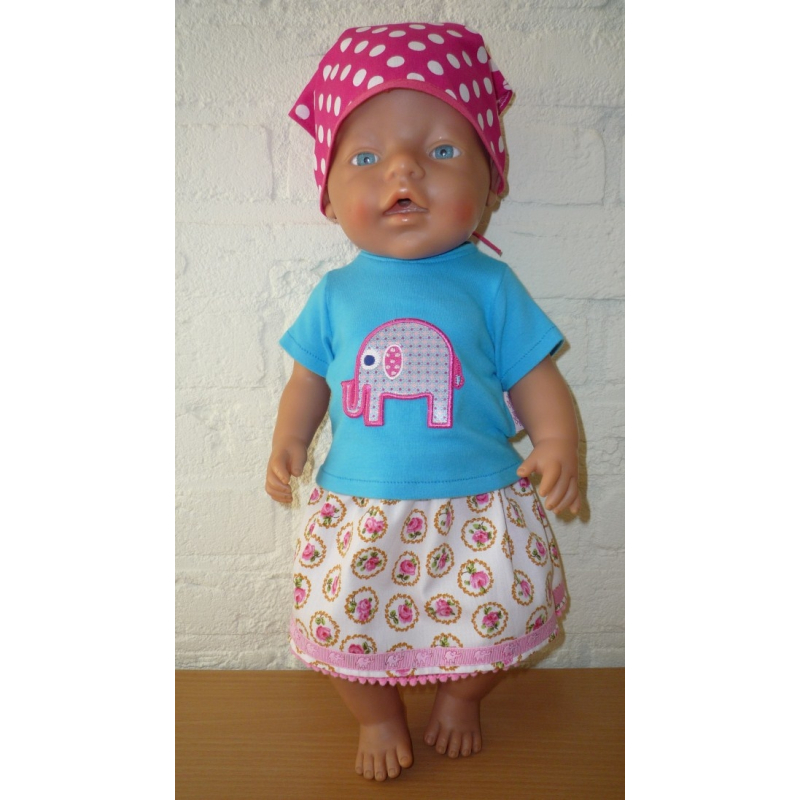 3-delig setje met olifant