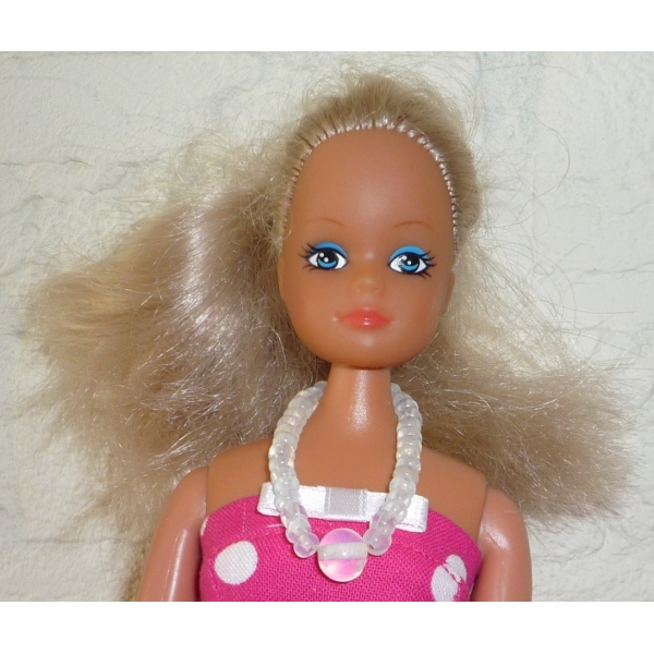 Wit doorschijnende ketting