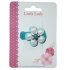 Baby elastiekje bloem blauw