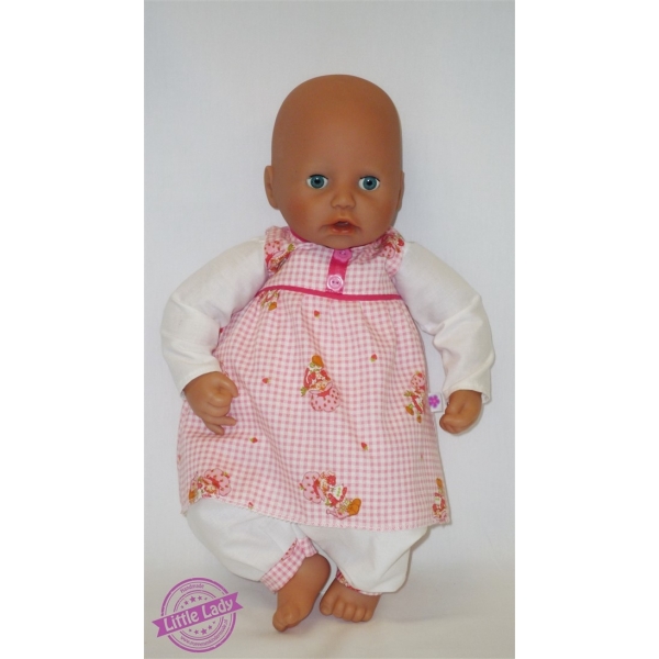 3-delig roze setje